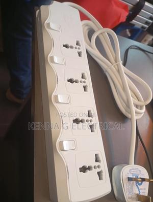 4-Way Socket Power Extension Cable 5M - main view