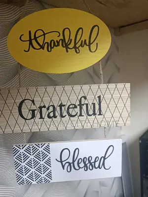 Smaller Wooden Wall Hangings