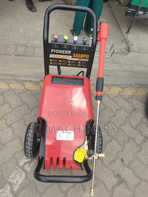 Pioneer Heavy Duty Carwash Machine.