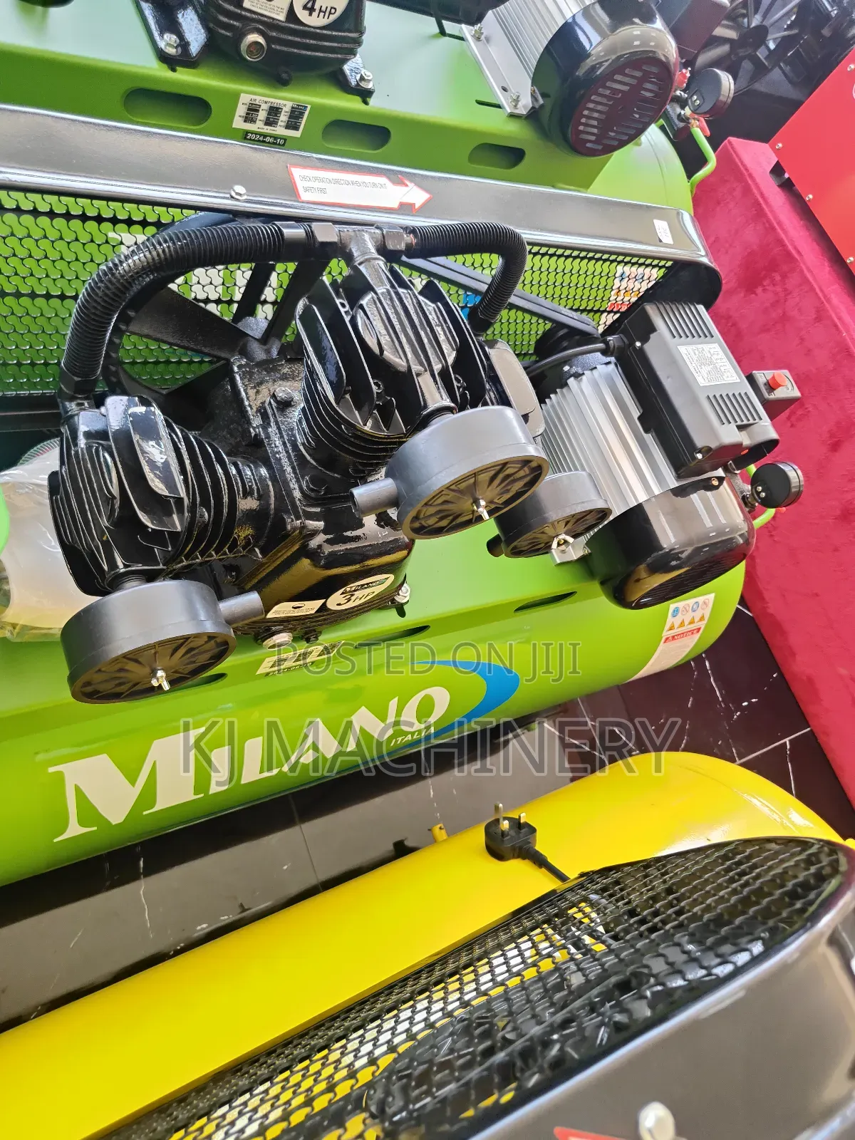 Dual Type Air-Compressor Heavy Duty Petrol and Electric