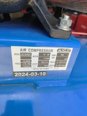 Aico Japan 500L Three Phase Air Compressor Heavy Duty.