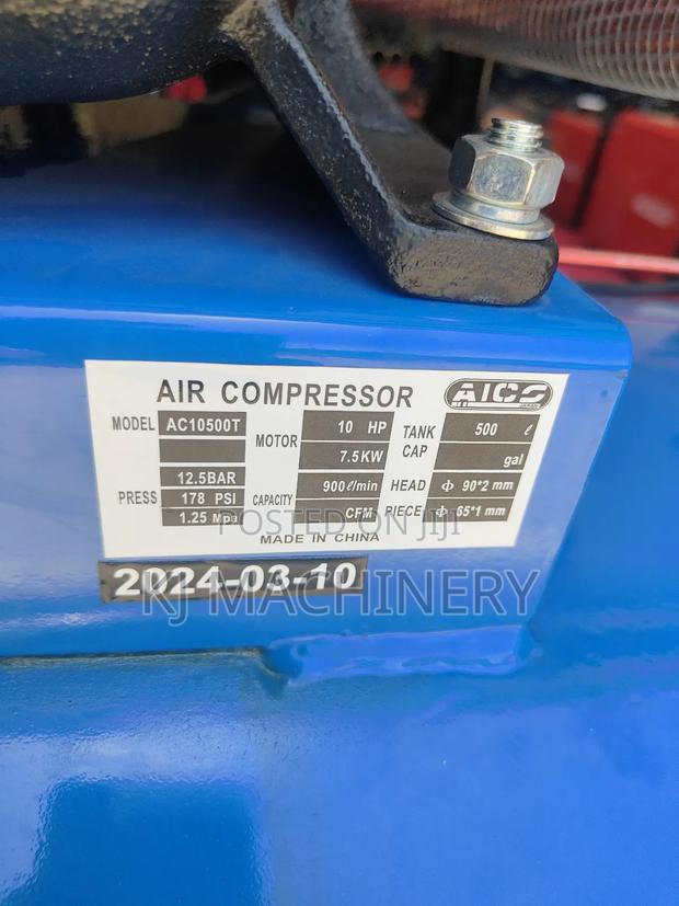 Aico Japan 500L Three Phase Air Compressor Heavy Duty. - thumbnail 3