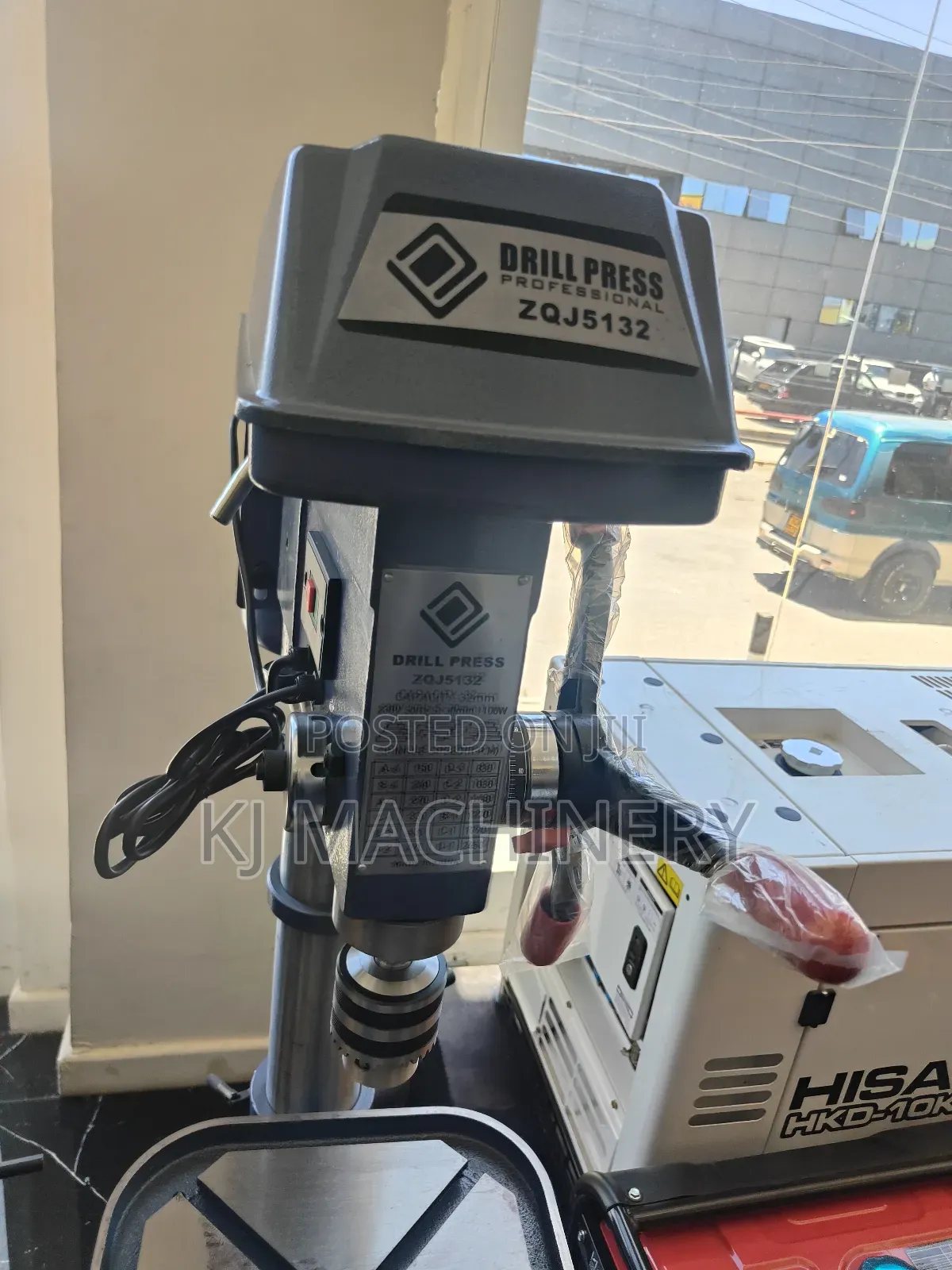 Heavy-Duty Drill Press 32mm Quality Assurance.