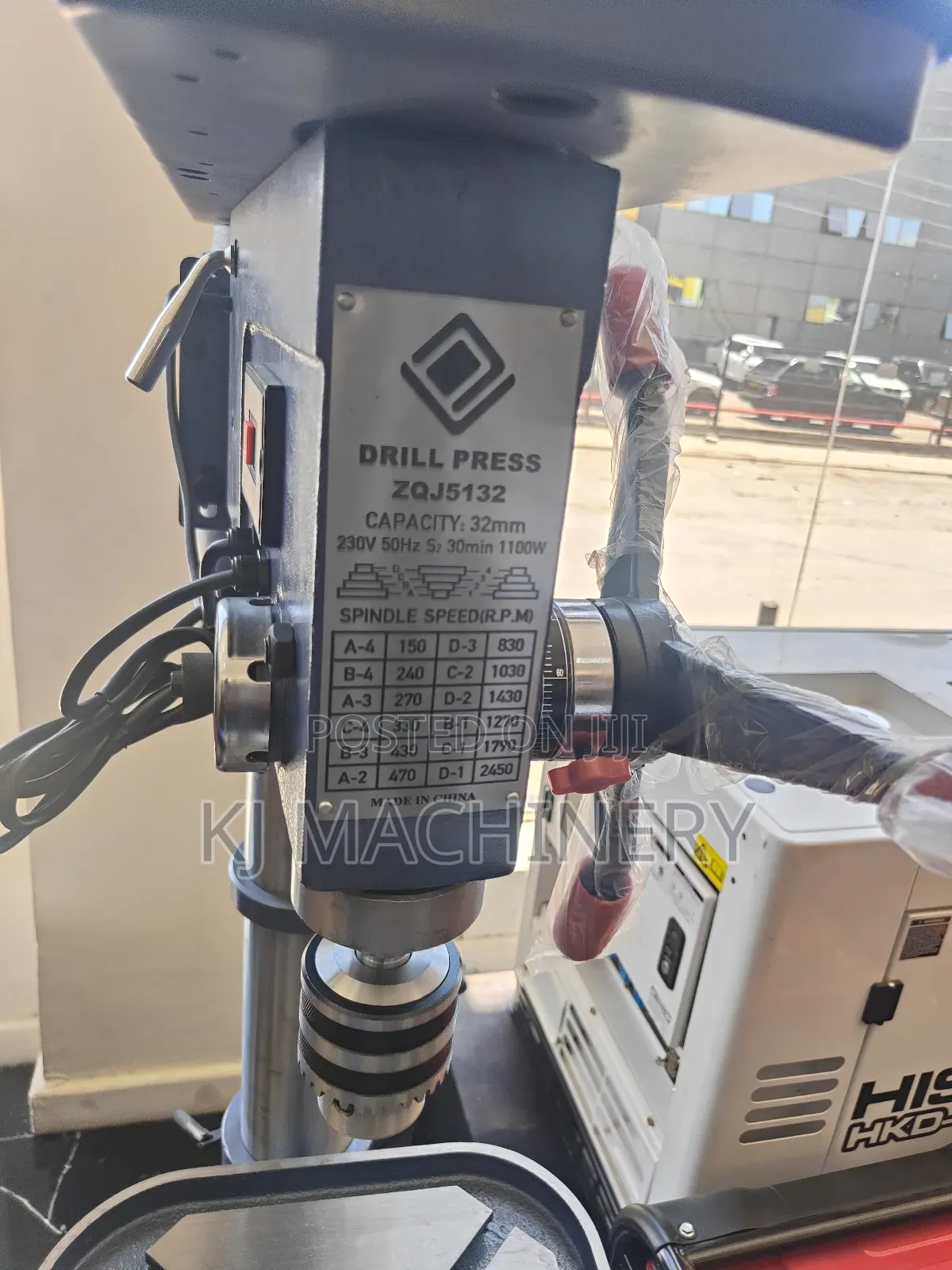 Heavy-Duty Drill Press 32mm Quality Assurance.