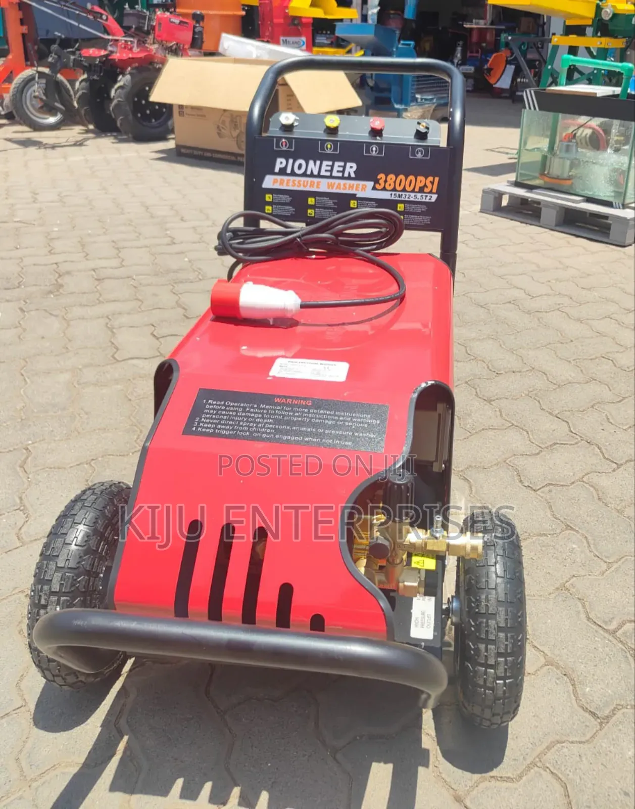 Electric Powered 3800psi 3phase