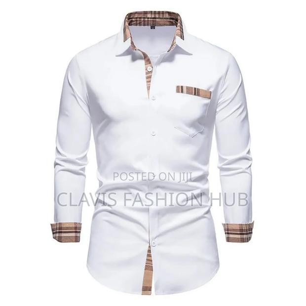 White Men's Shirt Designs Latest