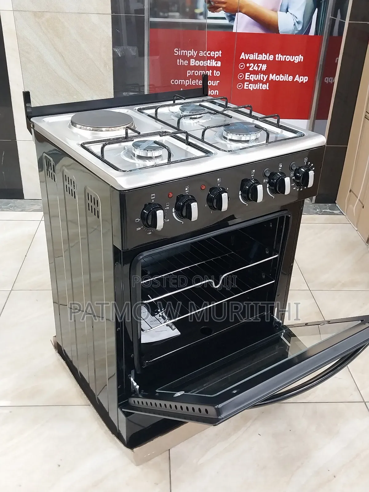 Standing Cooker, Volsmart Standing Cooker 3gas+1electric