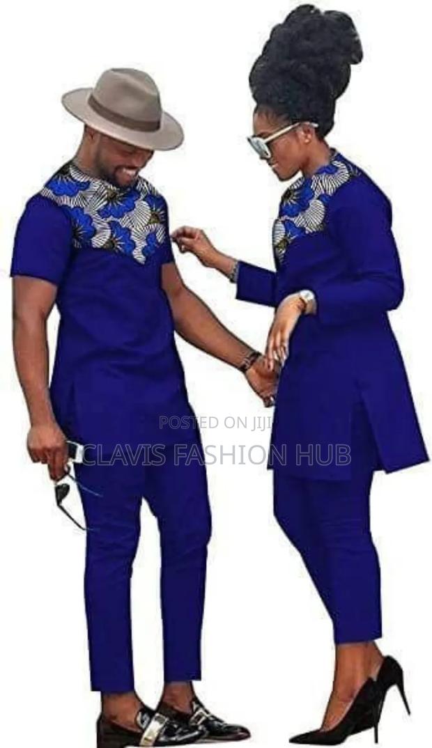 African Matching Wear for Couples - thumbnail 4