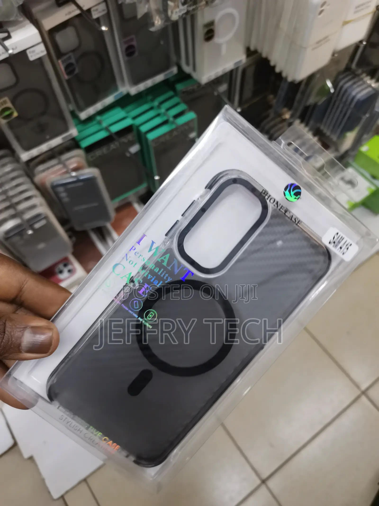 Magnetic Samsung Galaxy A15 5G Magnetic Case -Black