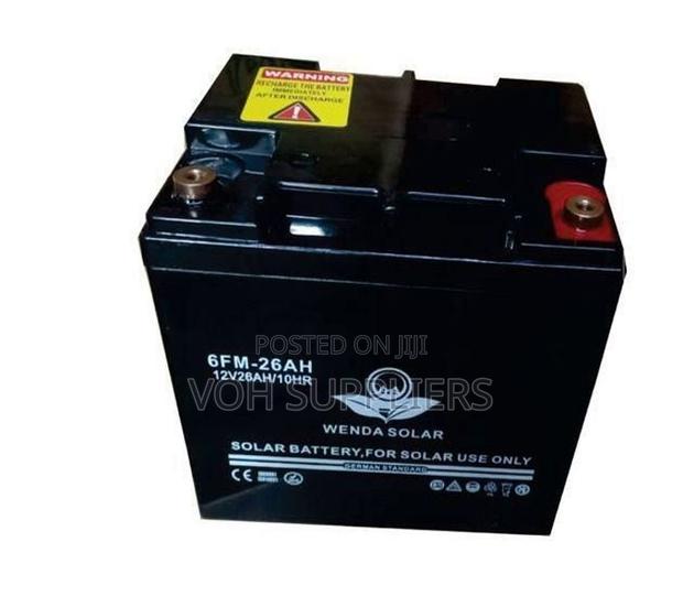 Wenda Solar 26ah Solar Battery