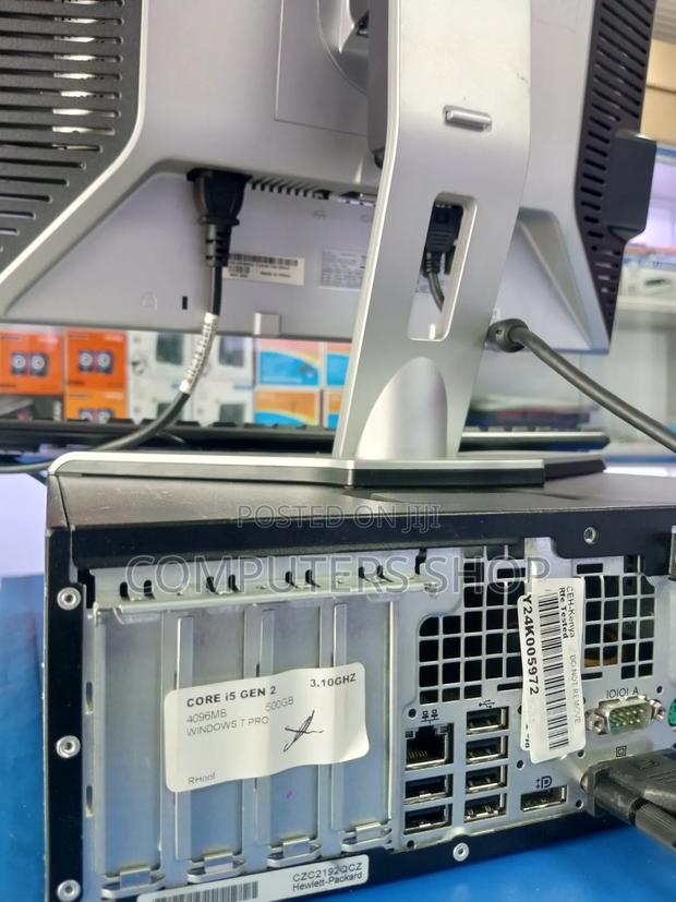 Desktop Computer HP EliteDesk 800 4GB Intel Core I5 HDD 500GB - thumbnail 4