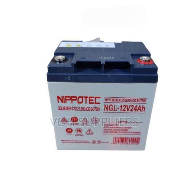 Nippotec 24 Ah Solar Battery Deep -Cycle Lead ACID