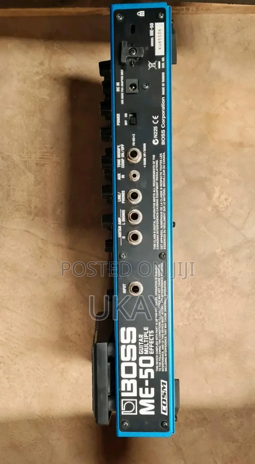 Boss ME-50 Multi-Effects Guitar Pedal.