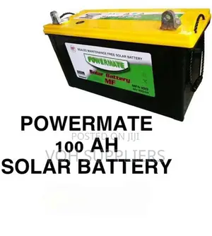 Powermate 100ah Solar Battery Deep Cycle Lead Acid Solar Bat