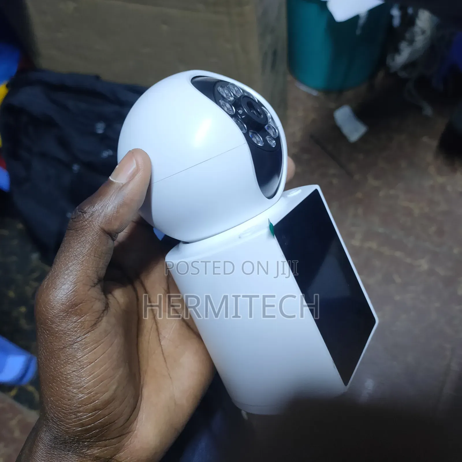 Smart Wifi Camera With Screen Display Cloud Real Timealrm
