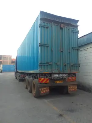 Box Body Trailer Available for Cross Border Logistic Service