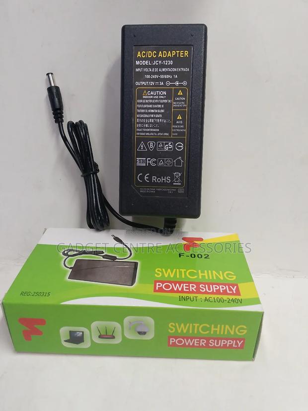 Ac/Dc Power Supply 12V 3A