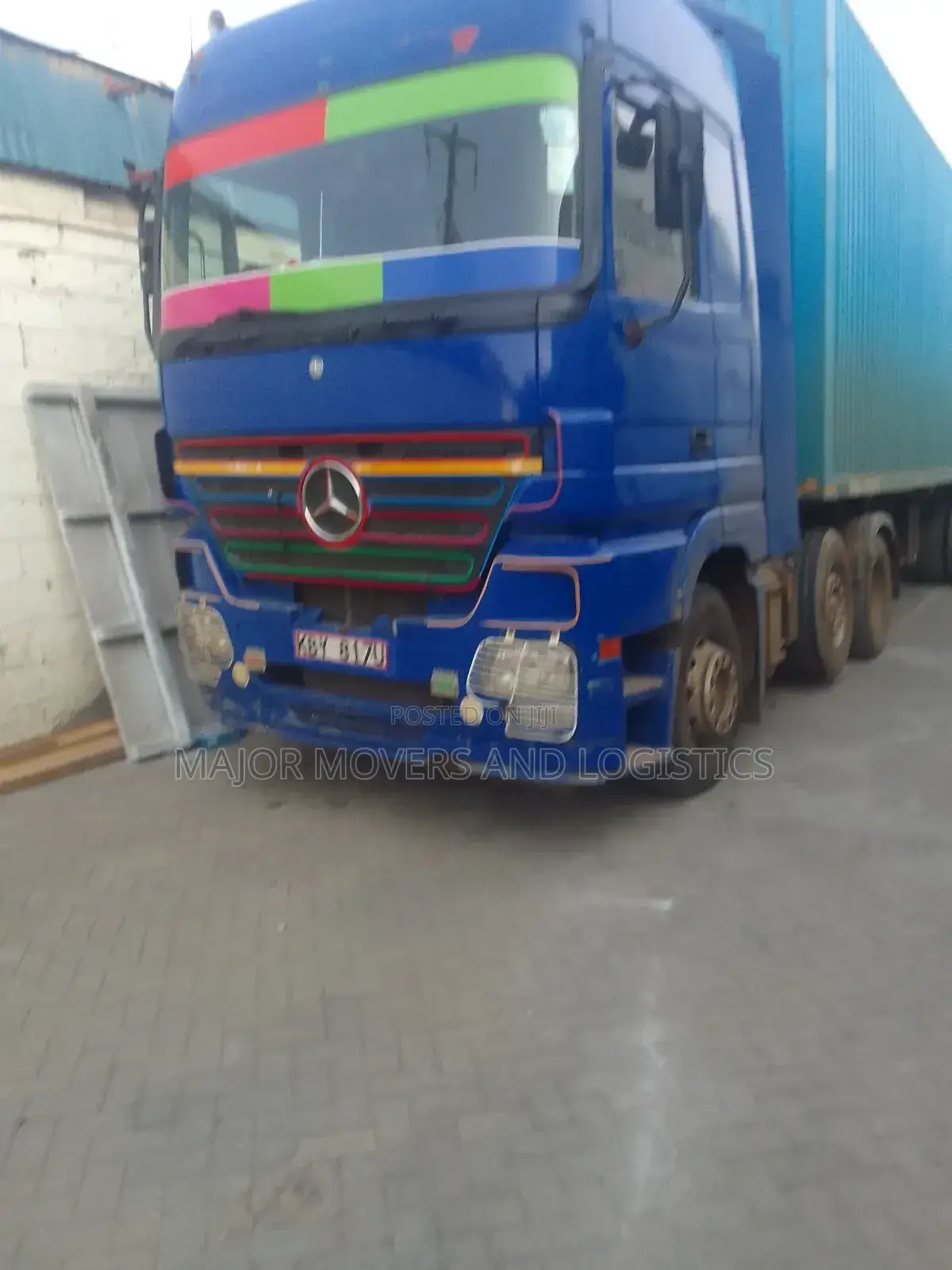 Box Body Trailer Available for Cross Border Logistic Service