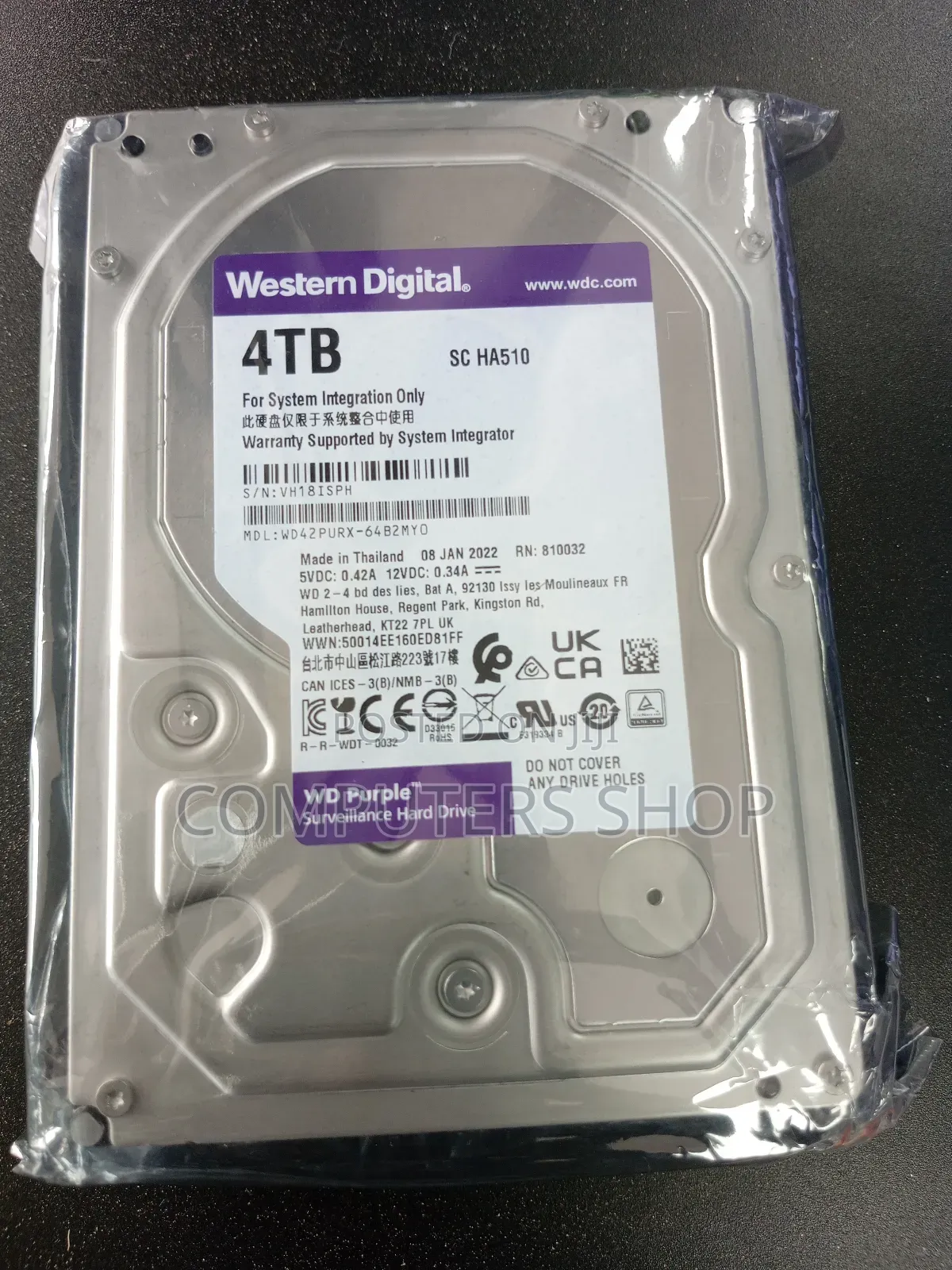 4tb Hard Disk Western Digital