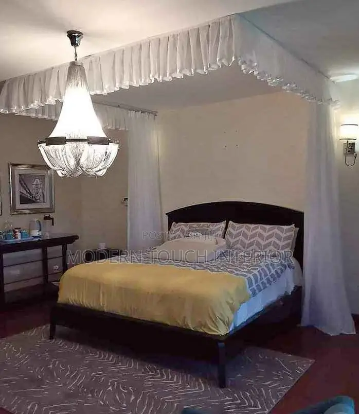 6 by 6 Sliding Ceiling Mosquito Net