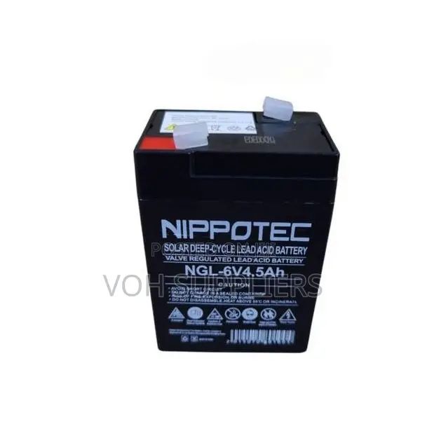 Nippotec 4.5 Ah Solar Battery Deep -Cycle Lead ACID