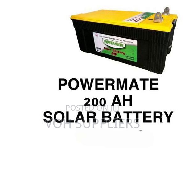 Powermate 200 Ah Solar Battery Lead -Acid - main view