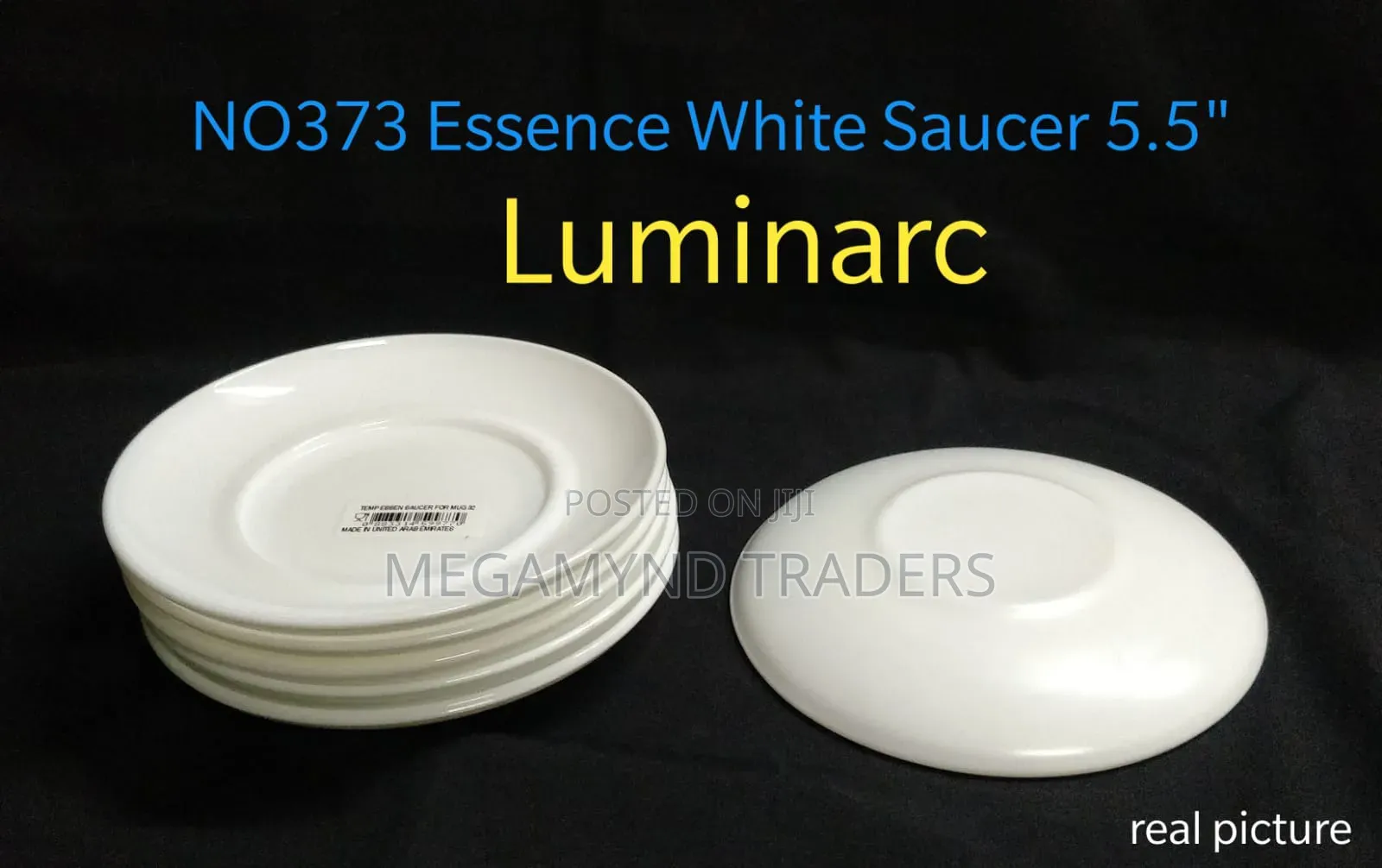 Luminarc Saucer Plates/6 PC Saucer