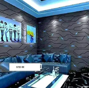 Blue 3D Carpet