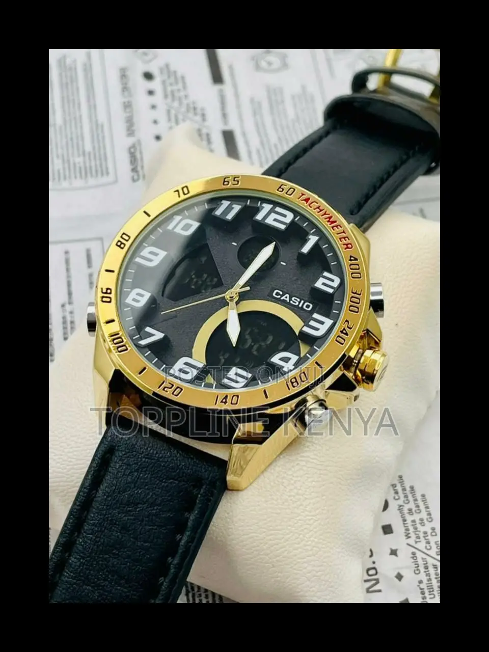 Edifice Casio With Fusion of Digital and Analog Clock/Alarm in Nairobi