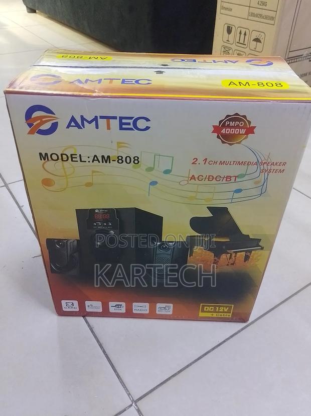 Amtec 808 Multimedia Sound System - main view