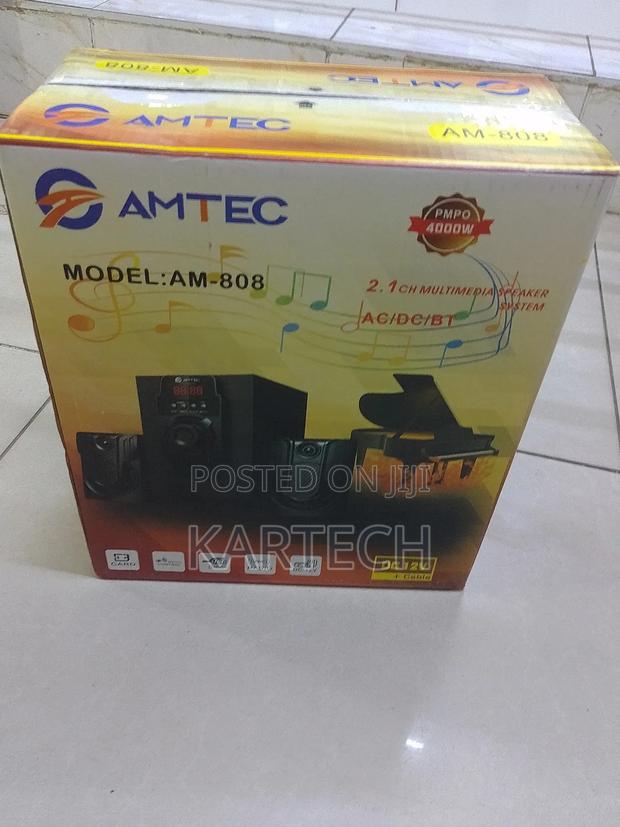 Amtec 808 2.1CH Subwoofer Sound System