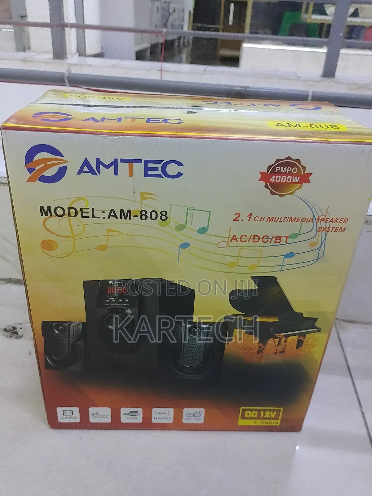 Amtec AM-808 Multimedia Speaker System 4000W