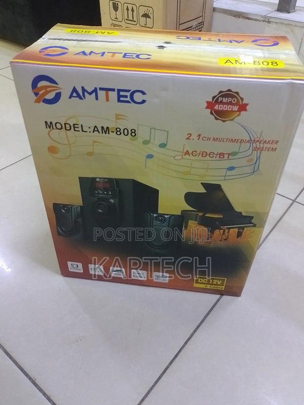 Amtec AM-808 Sound System With Remote Control