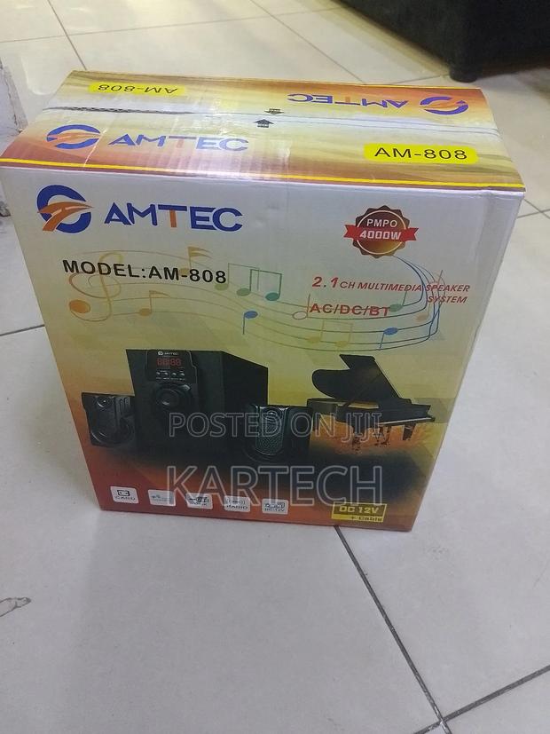 Amtec AM-808 2.1CH X-Bass Hi-Fi Speaker System