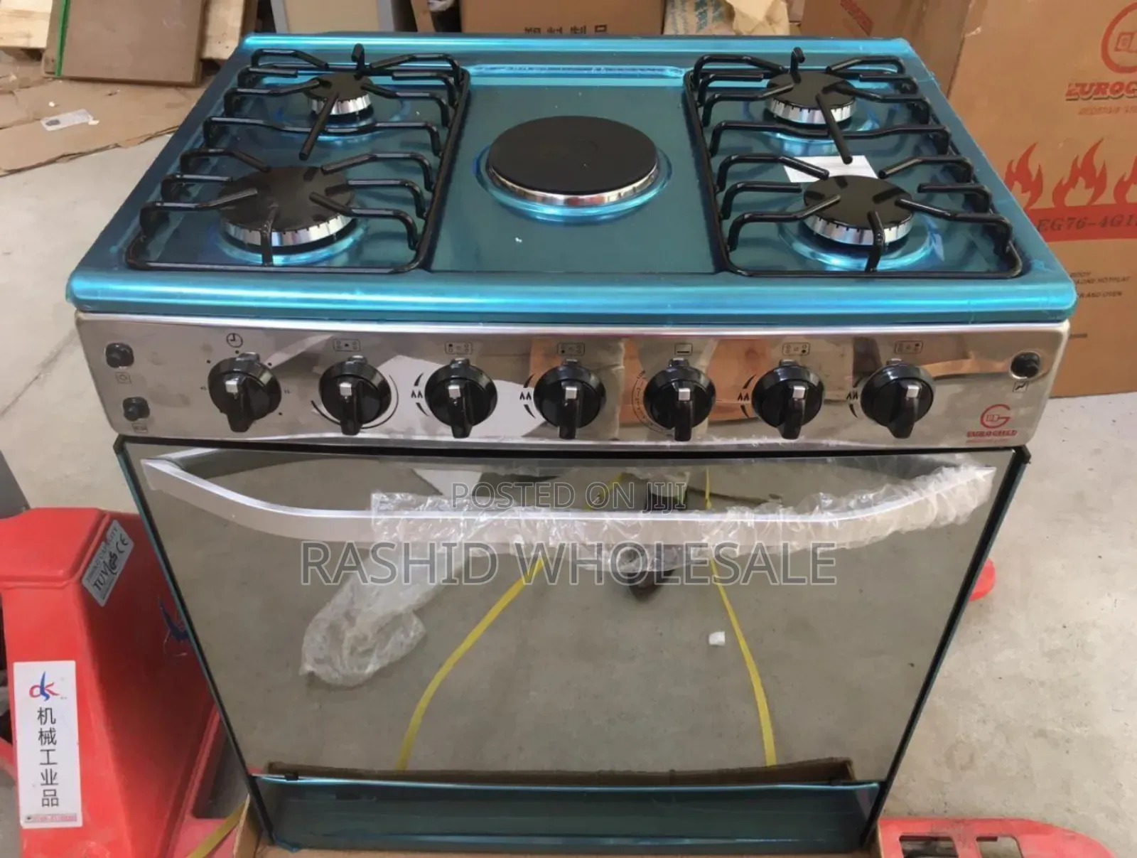 Cooker Eurochef 60,90 4+1 Eletric Oven