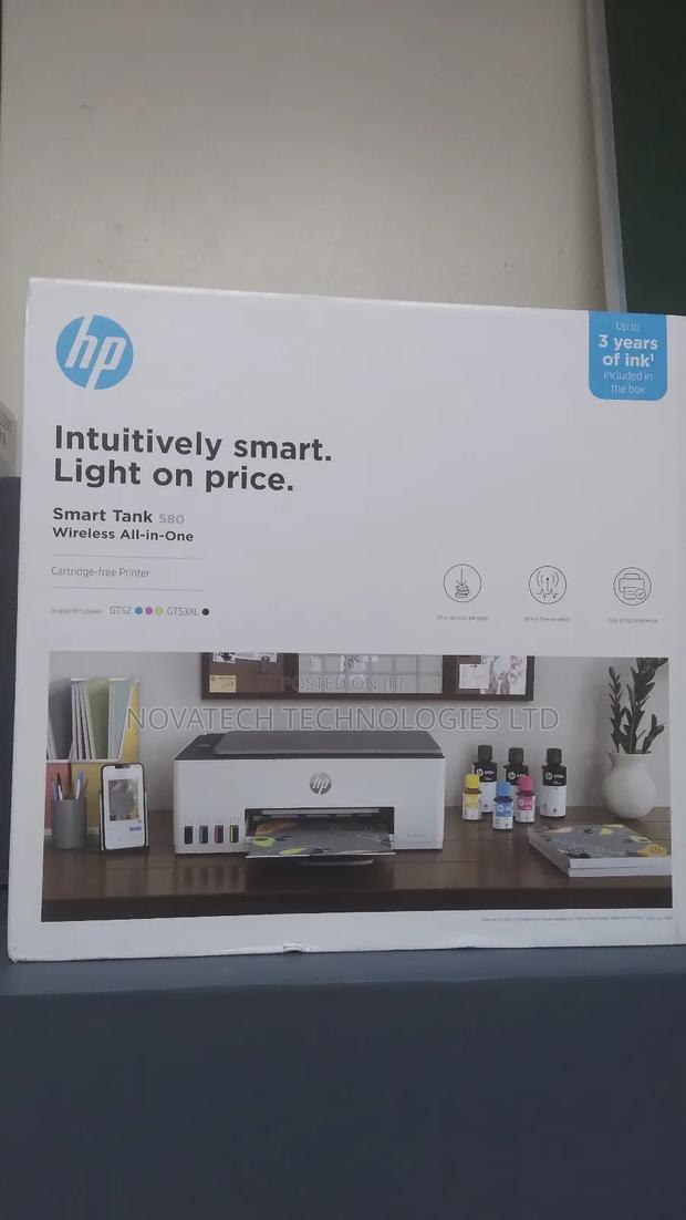Hp Smart Tank 580 Inktank Printer Airprint Enabled - main view