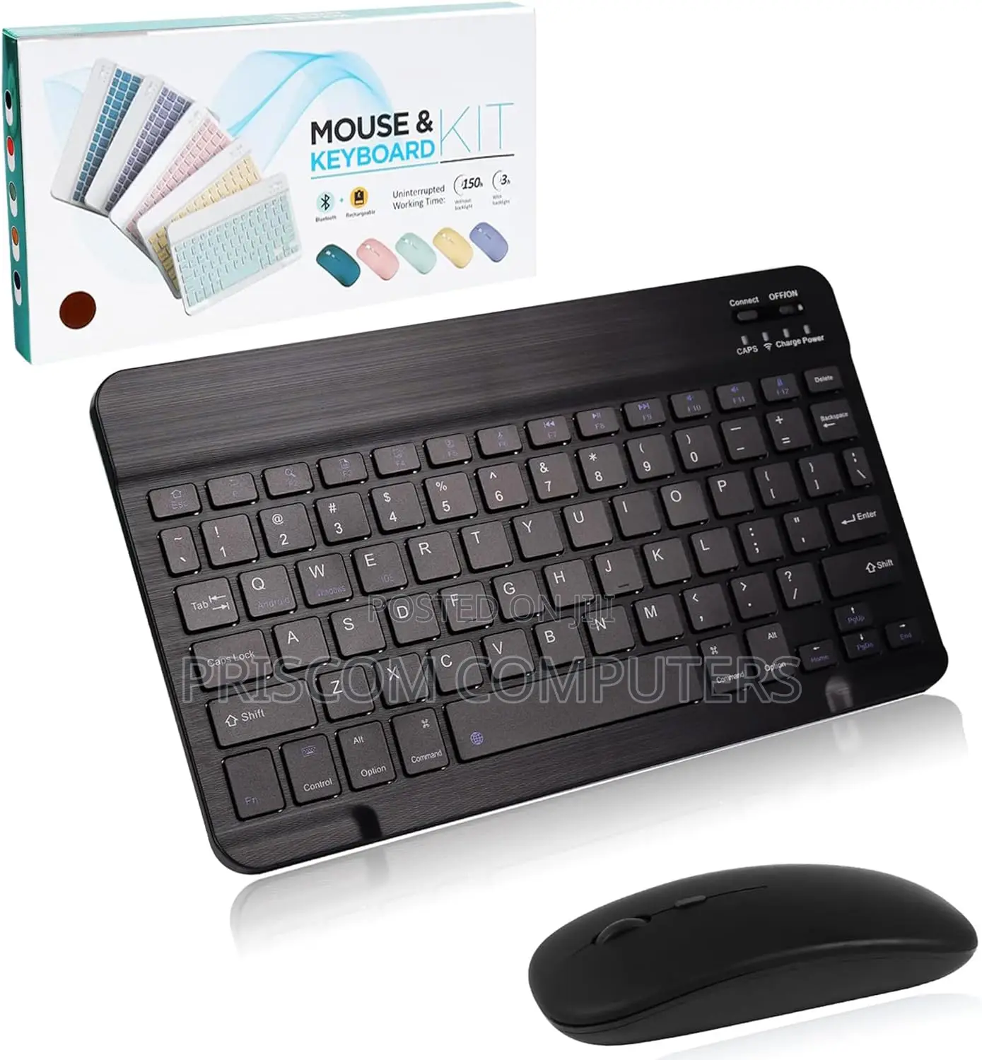 Rechargeable Wireless Keyboard And Mouse Bluetooth