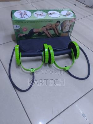 Revoflex Extreme Exercise Roller Double Power-Green Black - thumbnail 2