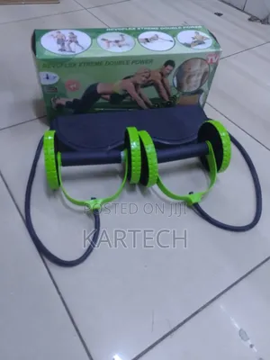 Revoflex Extreme Exercise Roller Double Power-Green Black