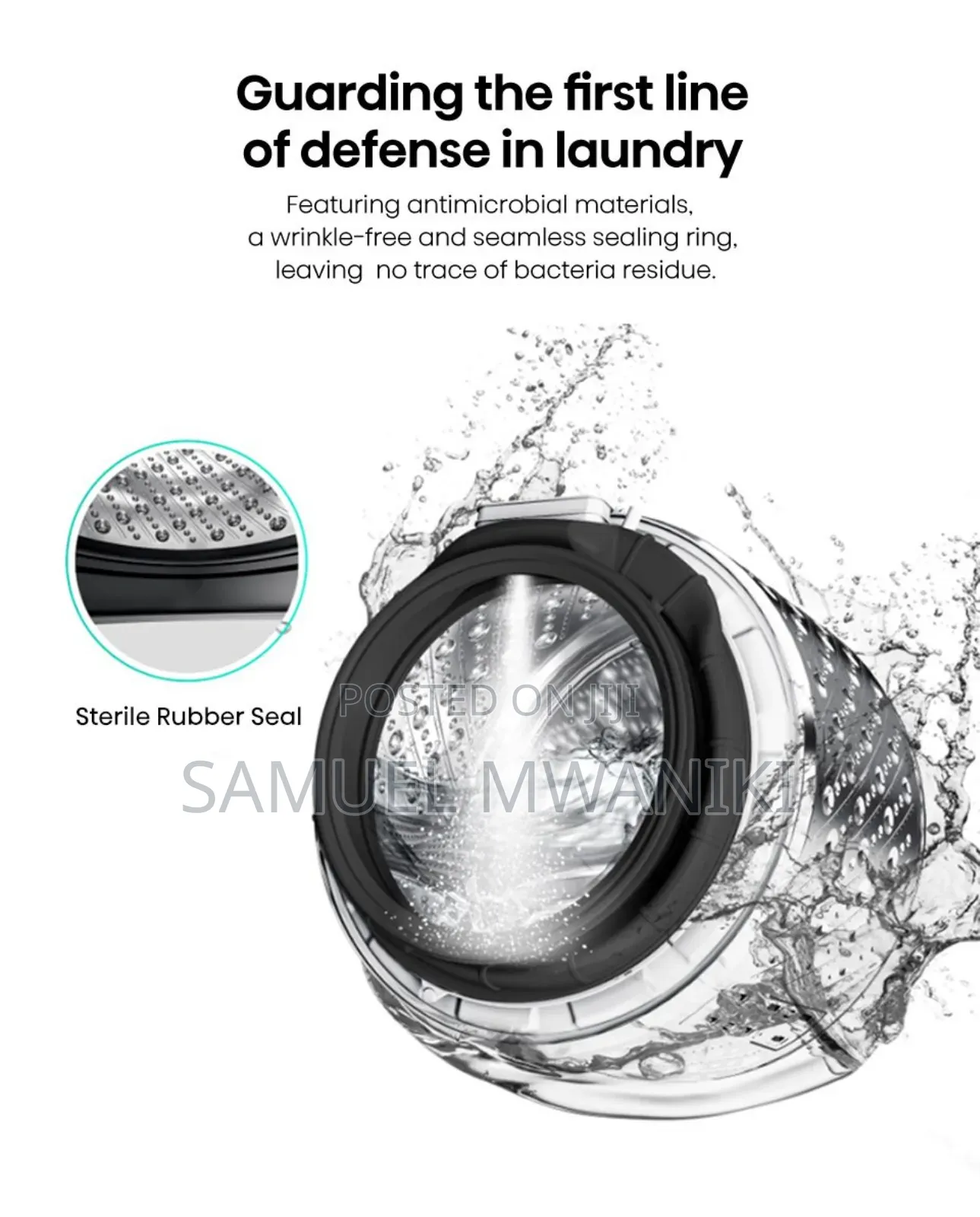 Hisense 10.5kg Washing Machine Front Load Washer New Model