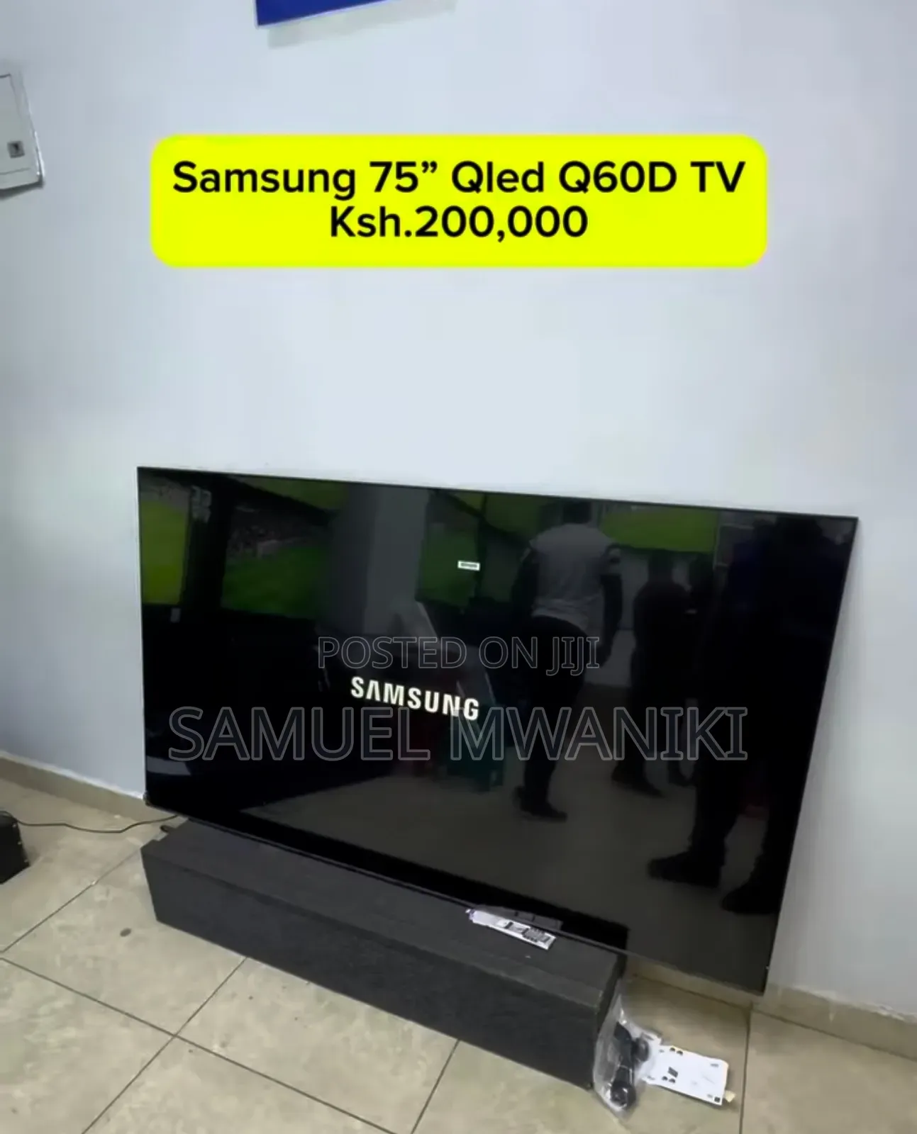 Samsung 75′′ Q60d Qled Smart Tv Tizen (2024)