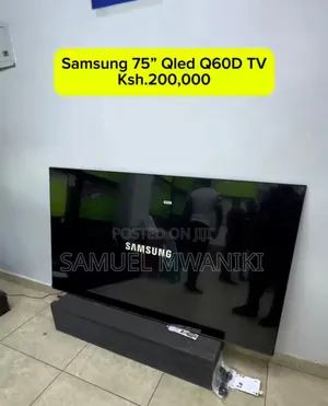 Samsung 75′′ Q60d Qled Smart Tv Tizen (2024)
