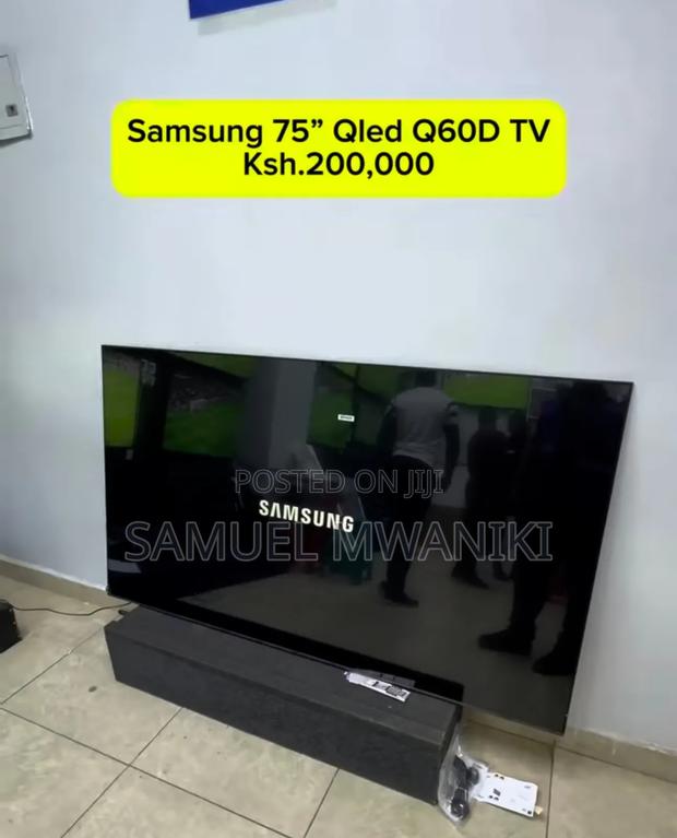 Samsung 75′′ Q60d Qled Smart Tv Tizen (2024) - thumbnail 2