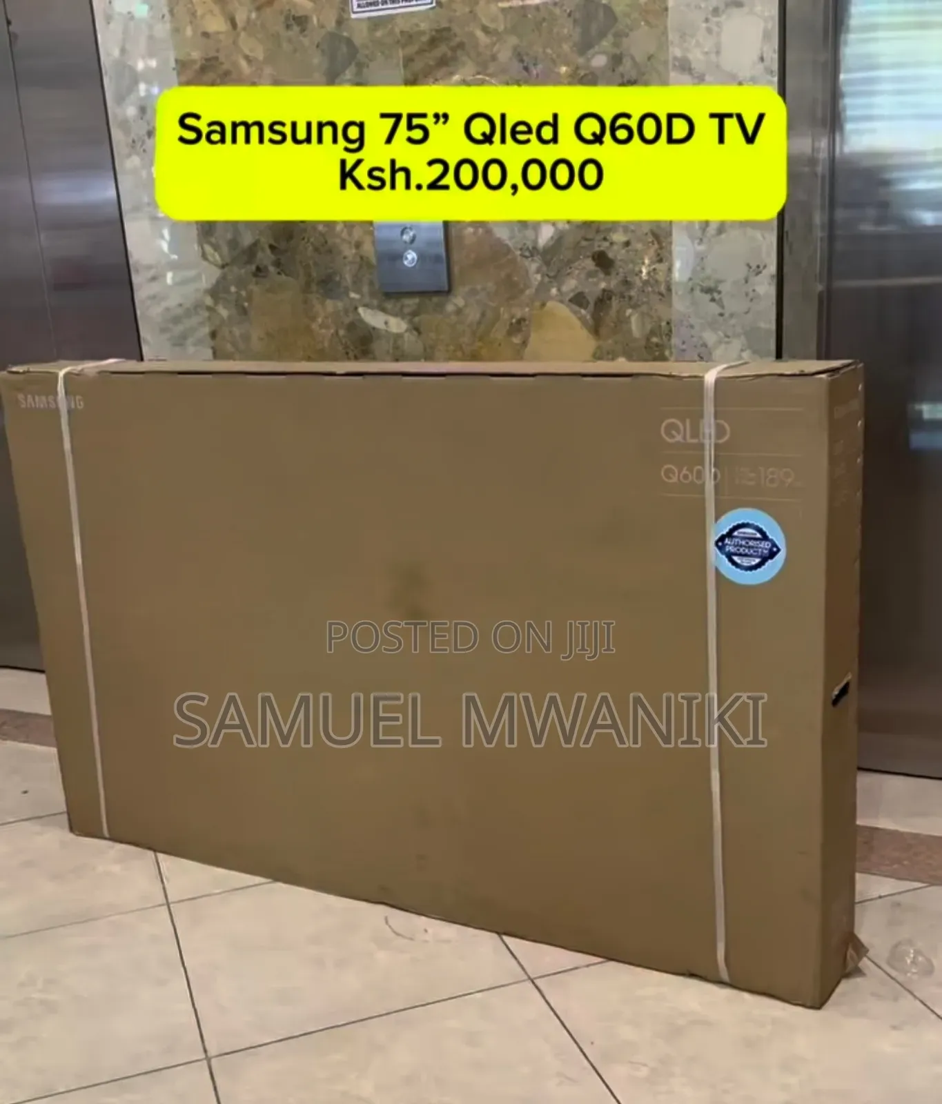 Samsung 75′′ Q60d Qled Smart Tv Tizen (2024)