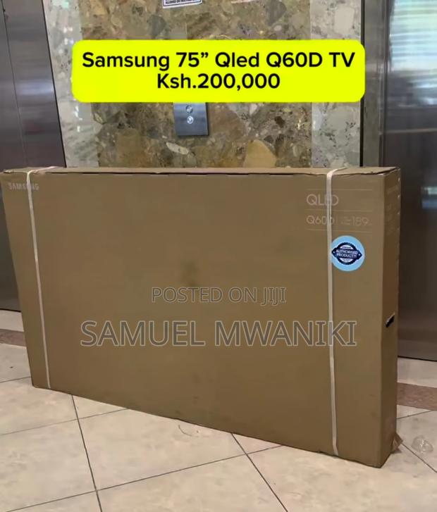 Samsung 75′′ Q60d Qled Smart Tv Tizen (2024) - main view