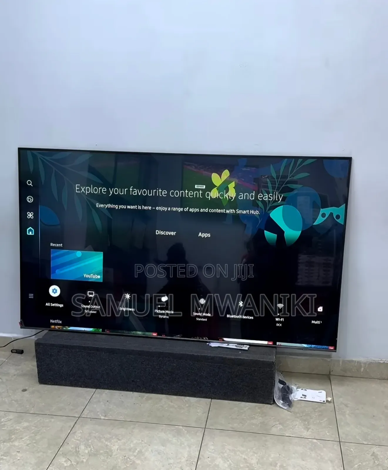 Samsung 75′′ Q60d Qled Smart Tv Tizen (2024)