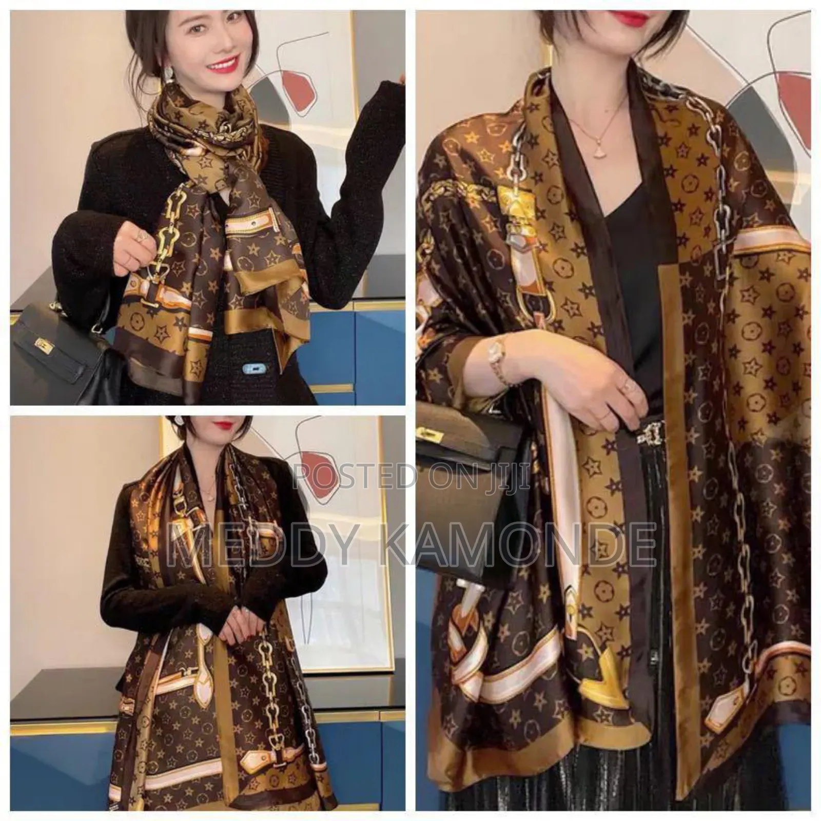 Designer Silk Scarfs