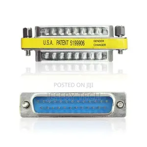 DB25 25 Pin Male to Male Mini Gender Changer Adapter