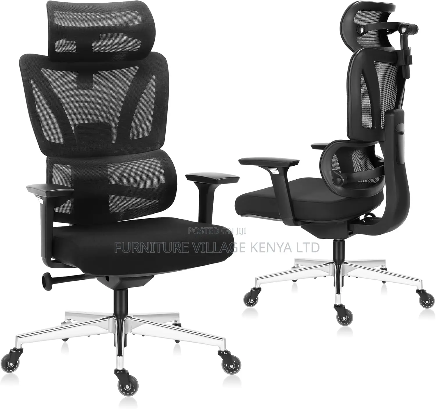 Ergonomic Mesh Office Chair With Adjustable Height