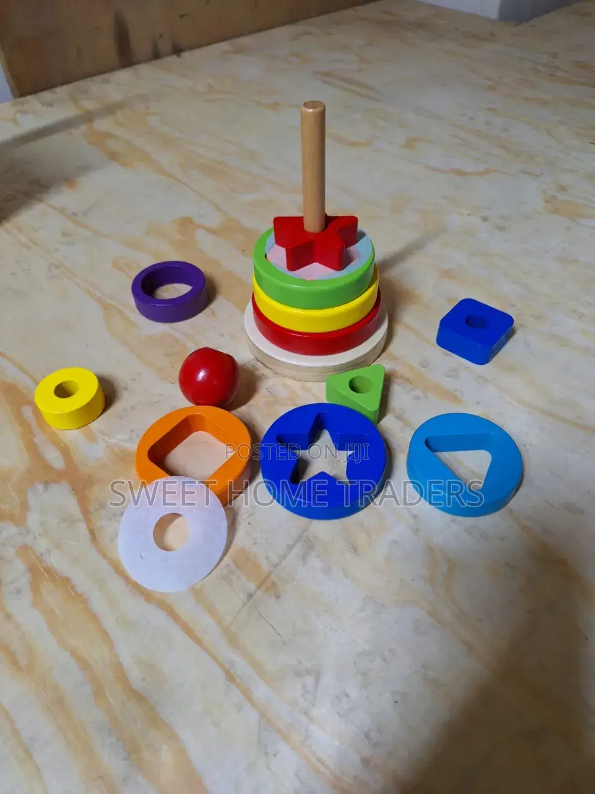 *Rainbow Tower 3 Coloumn*
